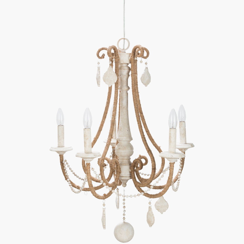 Ambrose Chandelier, by Surya, 23" length x 23" width x 30" height