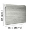 Cattail Weave Grey Peel & Stick Wallpaper thumbnail 10