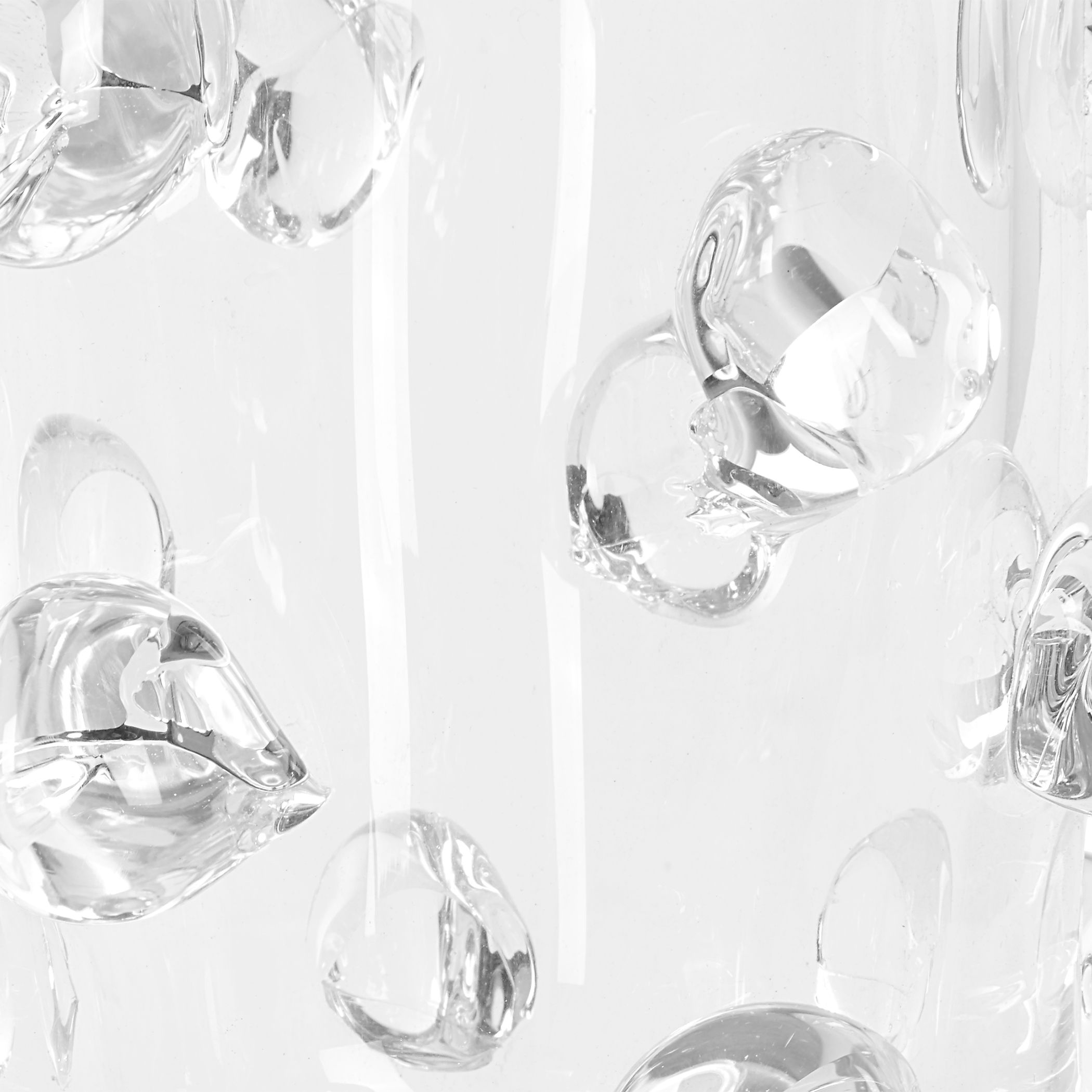 Aura Clear Glass Vase large image 