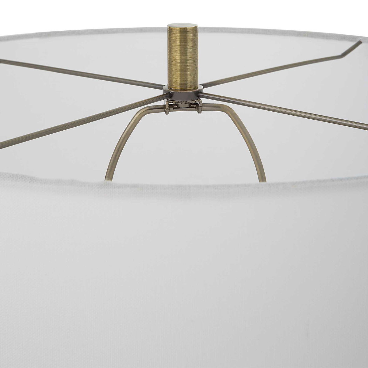 Annily Crystal Table Lamp, by Uttermost, 17" width x 36.75" height x 17" depth View 7