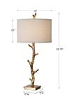 Javor Tree Branch Table Lamp, by Uttermost, 15" width x 33.75" height x 15" depth thumbnail 3