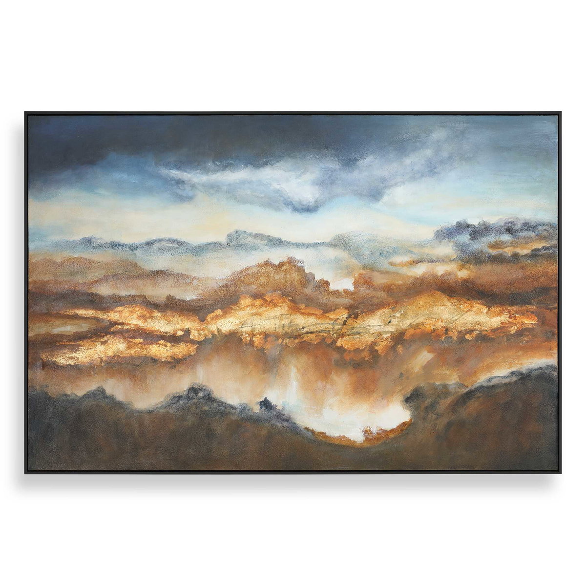 Valley Of Light Landscape Art, by Uttermost, 73" width x 49" height x 1.75" depth View 1