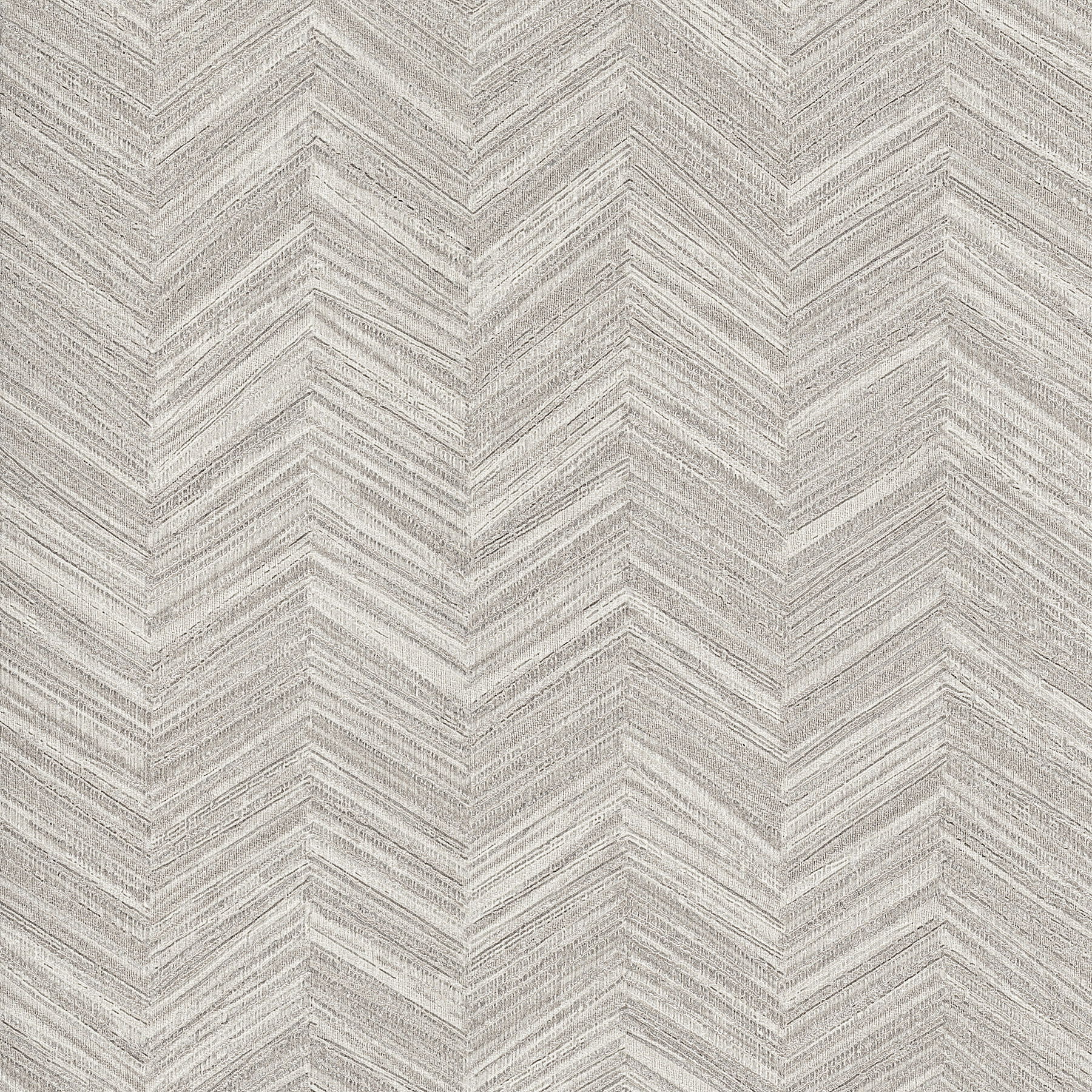 Raised Chevron Light Grey Wallpaper, by York Wall, 33' length x 1'8.9" width x 0.02" depth View 1