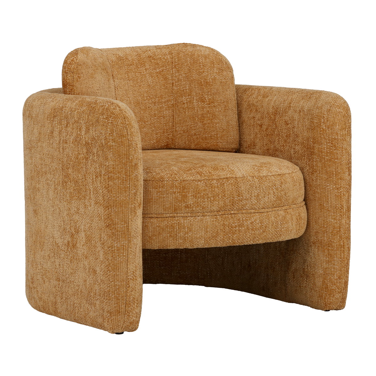 Munson Occasional Chair Ginger, Accent Chair by Dovetail, 32.25" width x 30.9" height x 31" depth View 1