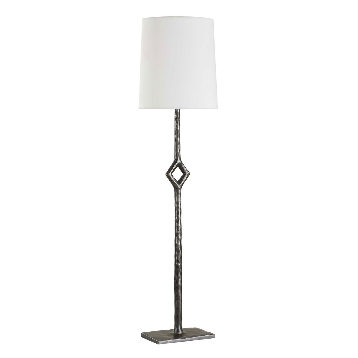 Puncture Cordless Iron Buffet Lamp, Table Lamp by Uttermost, 9" width x 36.25" height x 9" depth View 6