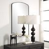 Tordera Black Arch Mirror, by Uttermost, 2' width x 3'4" height x 1" depth thumbnail 4