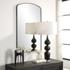 Tordera Black Arch Mirror, by Uttermost, 24" width x 40" height x 1" depth thumbnail 4