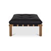 Costello Ottoman Black, by Moe's Home, 37" width x 18" height x 37" depth thumbnail 1