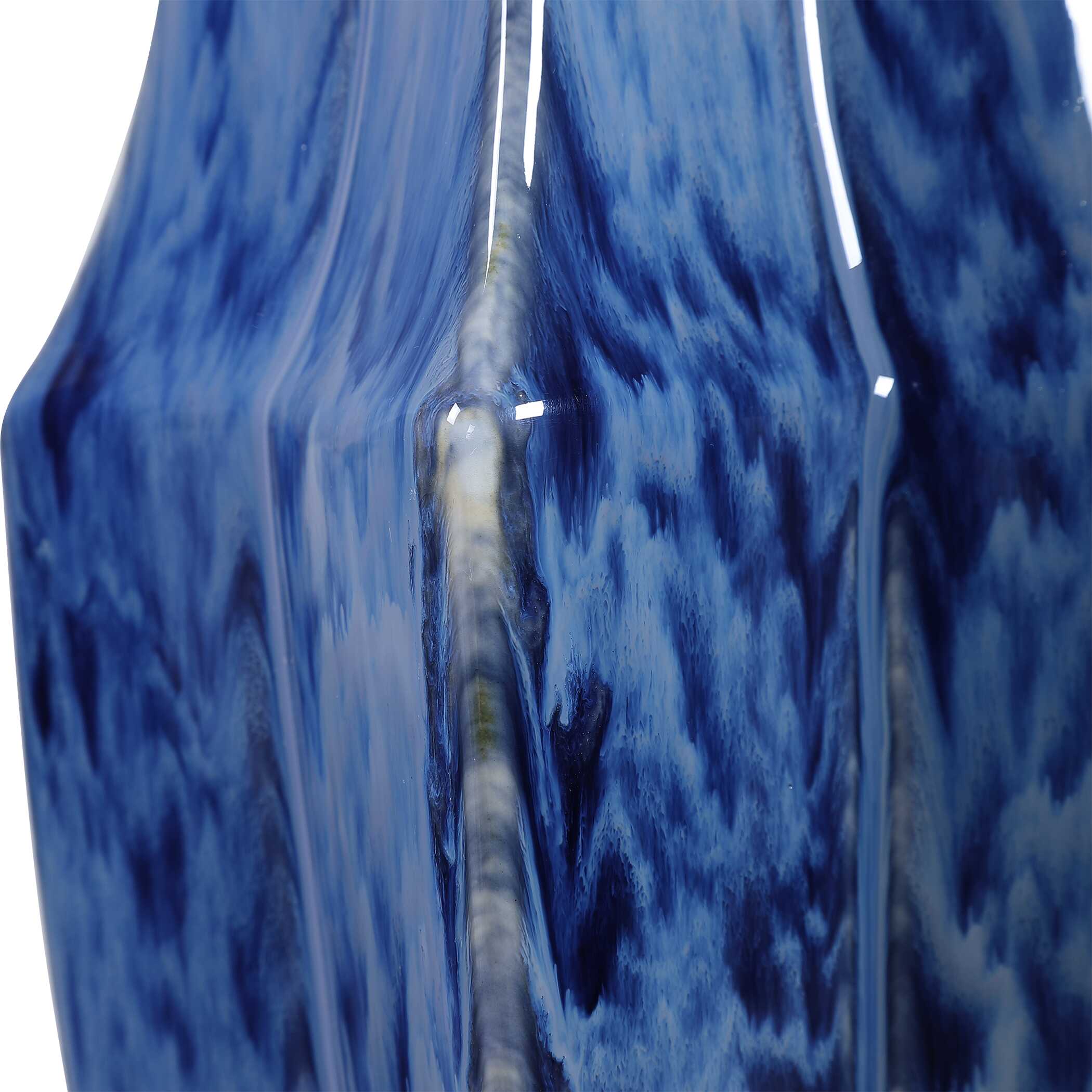 Everard Blue Table Lamp large image 