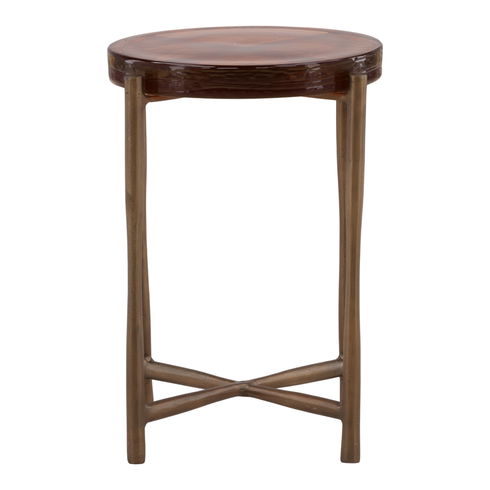 Jovanna Side Table Rust