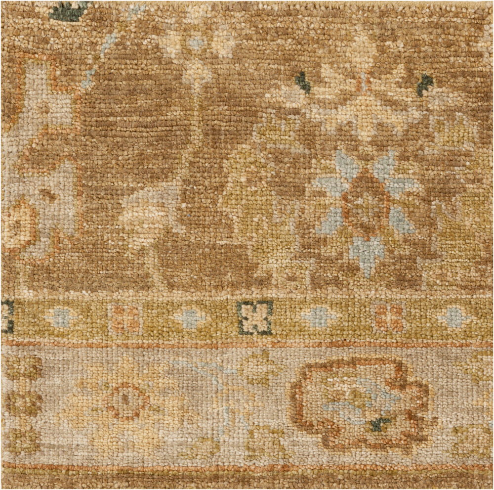 Transcendent Handmade Rug, by Surya, 1'6" length x 1'6" width