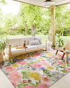 Loloi II Botanical Rug, 1'6" length x 1'6" width thumbnail 2