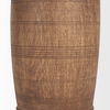 Porta Small Medium Brown Reclaimed Wooden Pot, Vase by Mercana, 4.75" length x 4.75" width x 9" height thumbnail 6