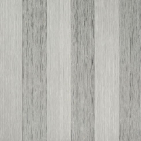 Wide Two-Color Stripe Metallic Wallpaper