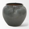 Kora Short Dark Metallic Double Ear Vase thumbnail 2