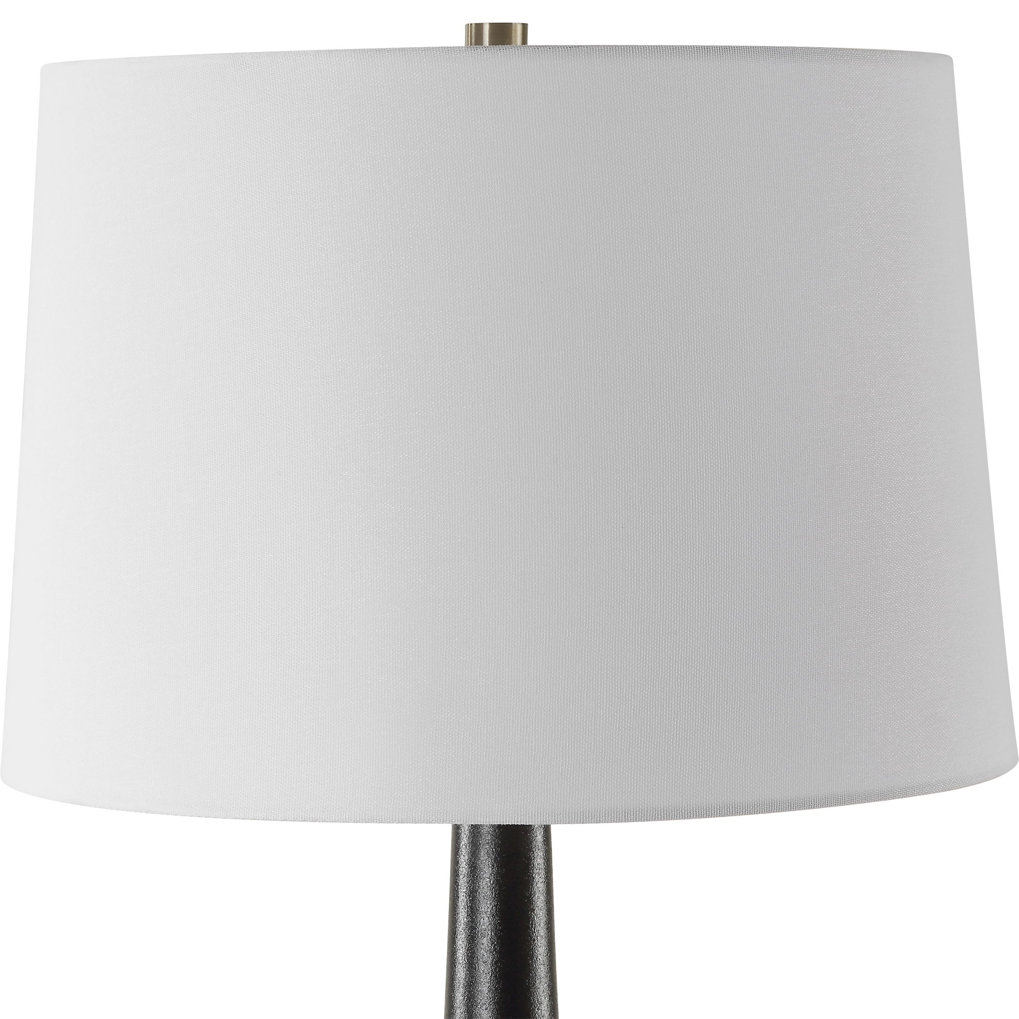 Foster Black Glaze Table Lamp large image 
