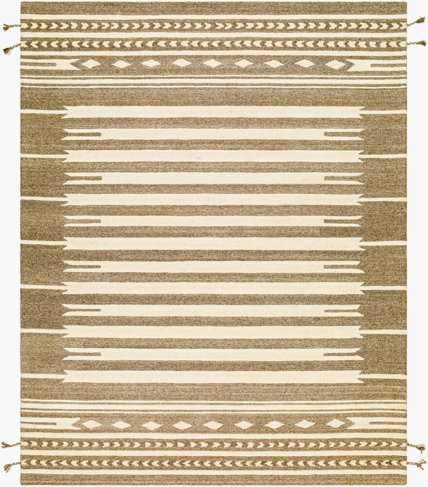 Cherokee Handmade Rug, by Surya, 1'6" length x 1'6" width