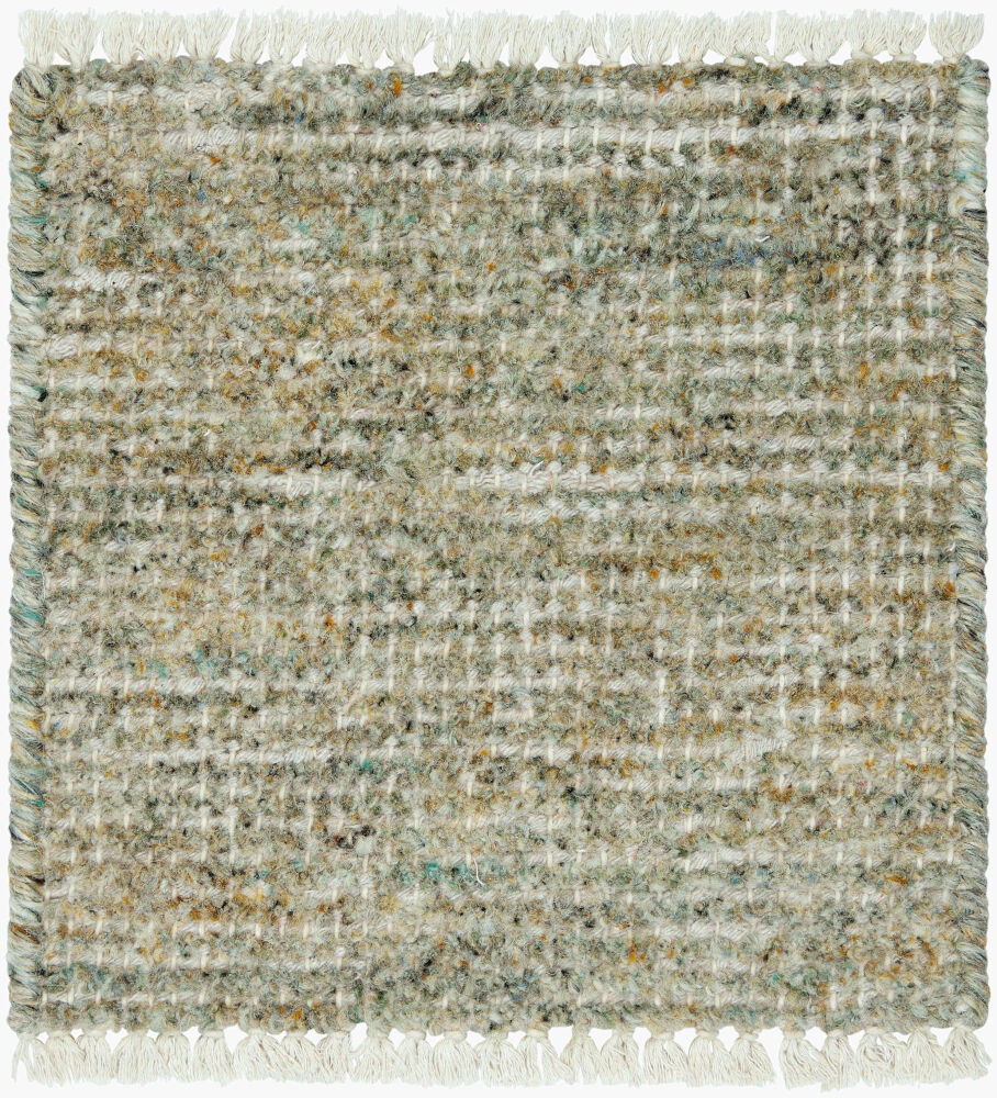 Saga Handmade Rug, by Surya, 1'6" length x 1'6" width
