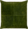 Corduroy Quarters Accent Pillow, Decorative Pillow by Surya, 20" length x 20" width thumbnail