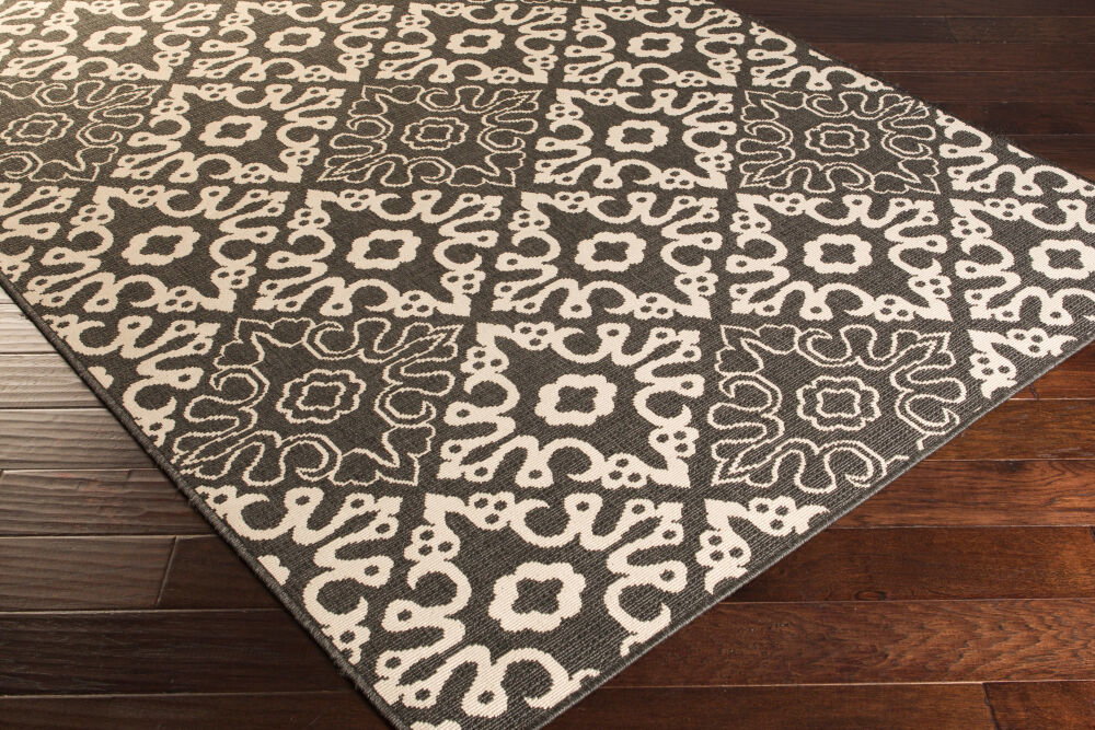 Alfresco Machine Woven Rug, by Surya, 1'5.72" length x 1'5.72" width