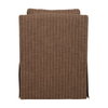 Luisa Pinstripe Swivel Chair, Accent Chair by Uttermost, 27.5" width x 35.5" height x 33.5" depth thumbnail 6