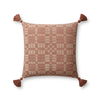 Chris Loves Julia x Loloi Ellery Pillow, Decorative Pillow, 18" length x 18" width thumbnail 1