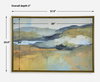 Folded Hills Framed Landscape Art, by Uttermost, 37.5" width x 25.5" height x 2" depth thumbnail 3