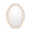 Trishelle Mirror Whitewash, by Dovetail, 48" width x 36" height x 1.5" depth thumbnail 1
