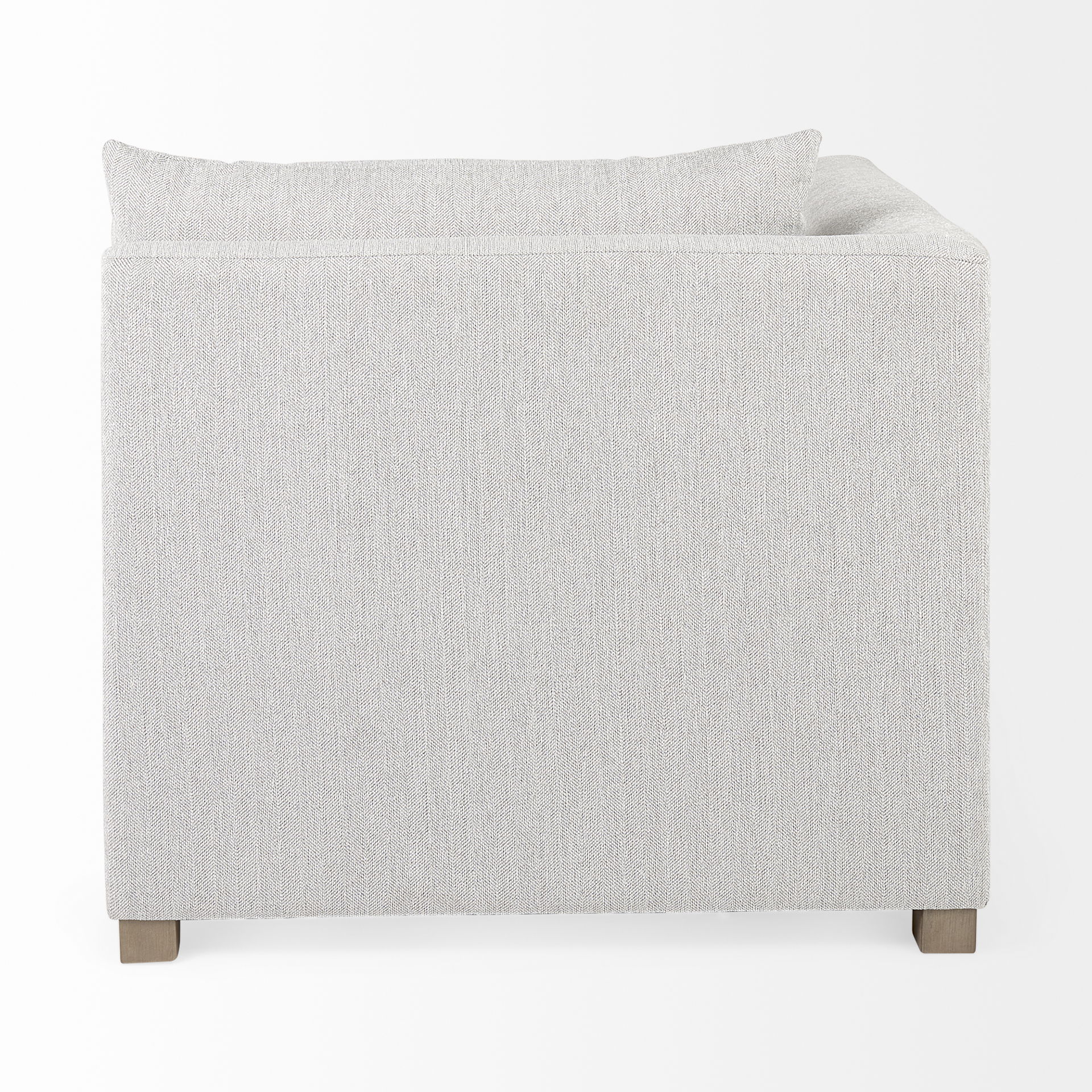 Valence  Light Gray Corner Sectional Piece, Sectional Sofa by Mercana, 37.8" length x 38.58" width x 28.35" height View 8