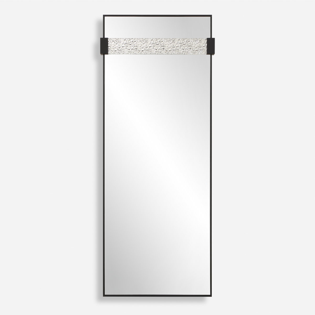 Stratton Modern Dressing Mirror, by Uttermost, 29.37" width x 72" height x 2.5" depth View 1