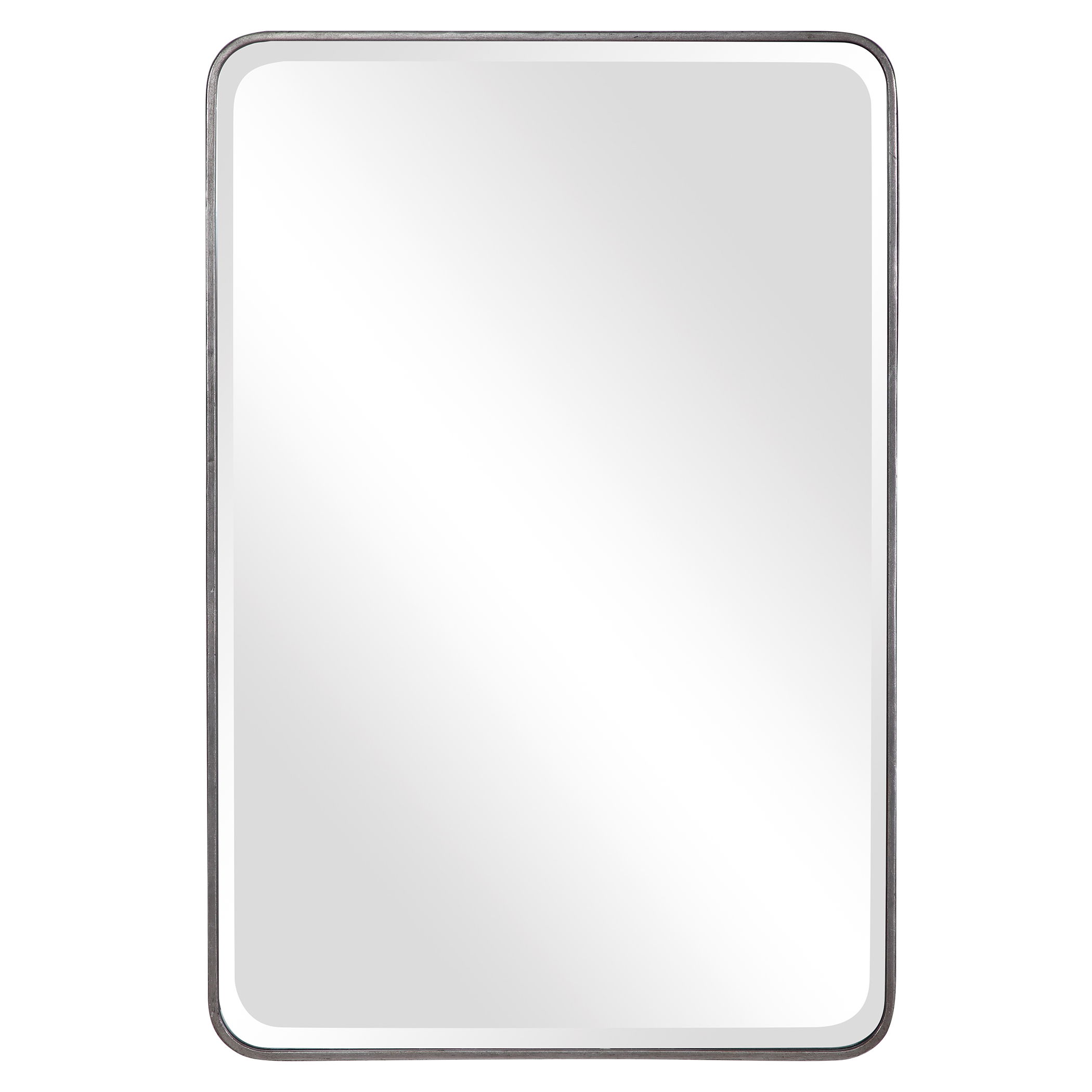 Aramis Silver Mirror, by Uttermost, 24" width x 36.25" height x 2" depth View 1