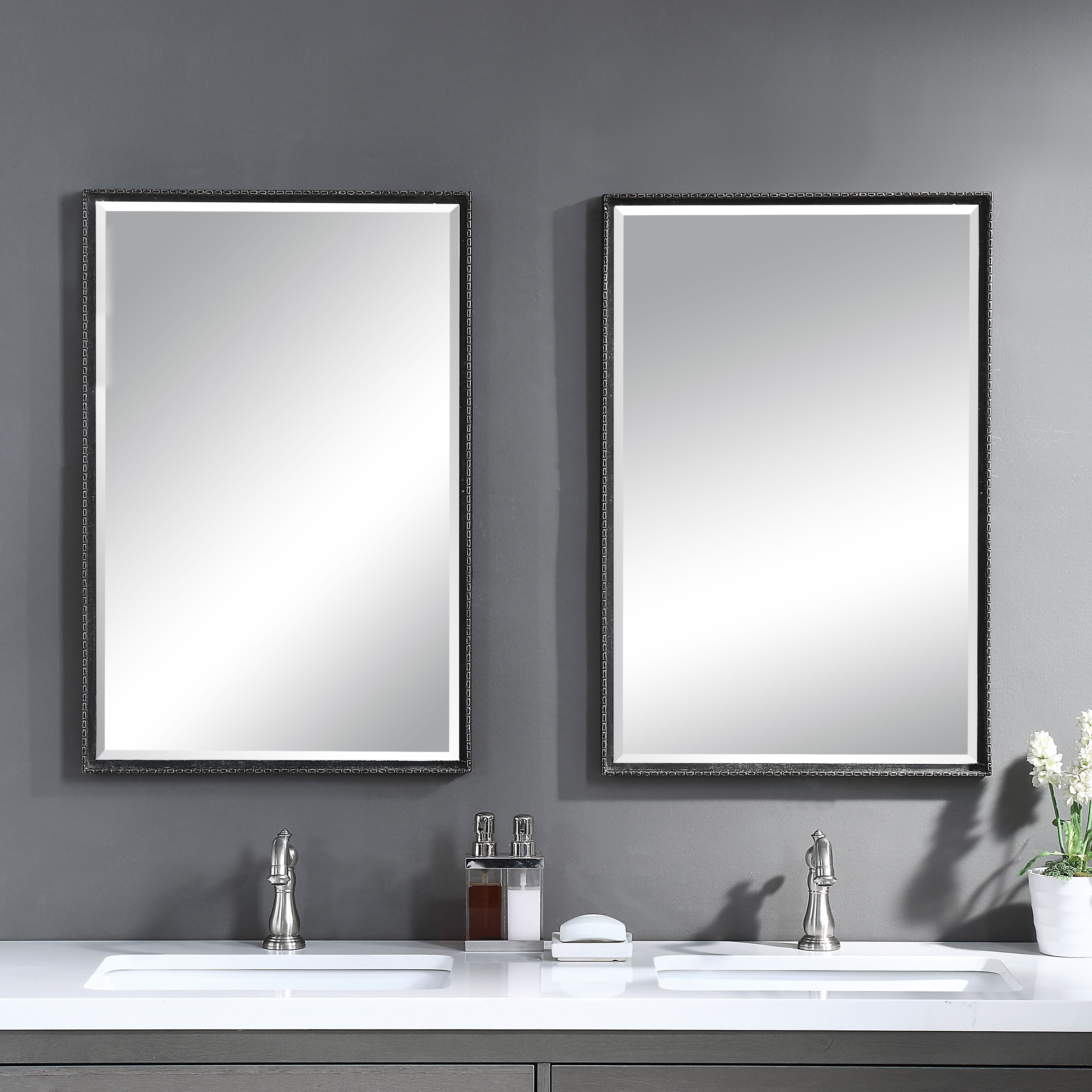 Callan Iron Vanity Mirror large image 