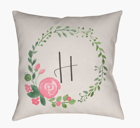 Initials II Accent Pillow