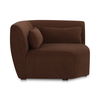 Amelia Corner Chair Chestnut thumbnail 1