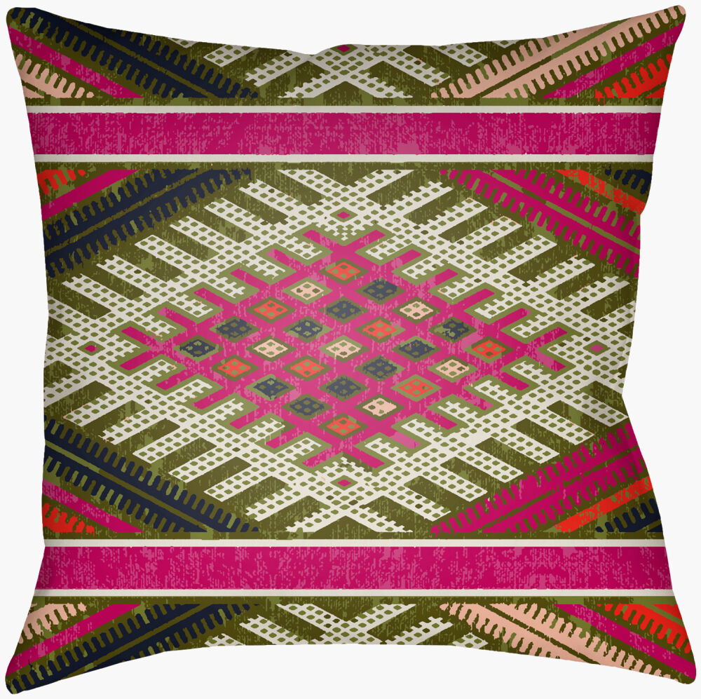 Lolita Accent Pillow, Decorative Pillow by Surya, 16" length x 16" width