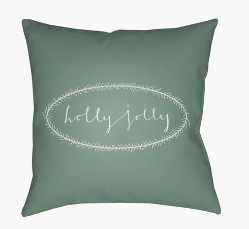 Holly Jolly Accent Pillow