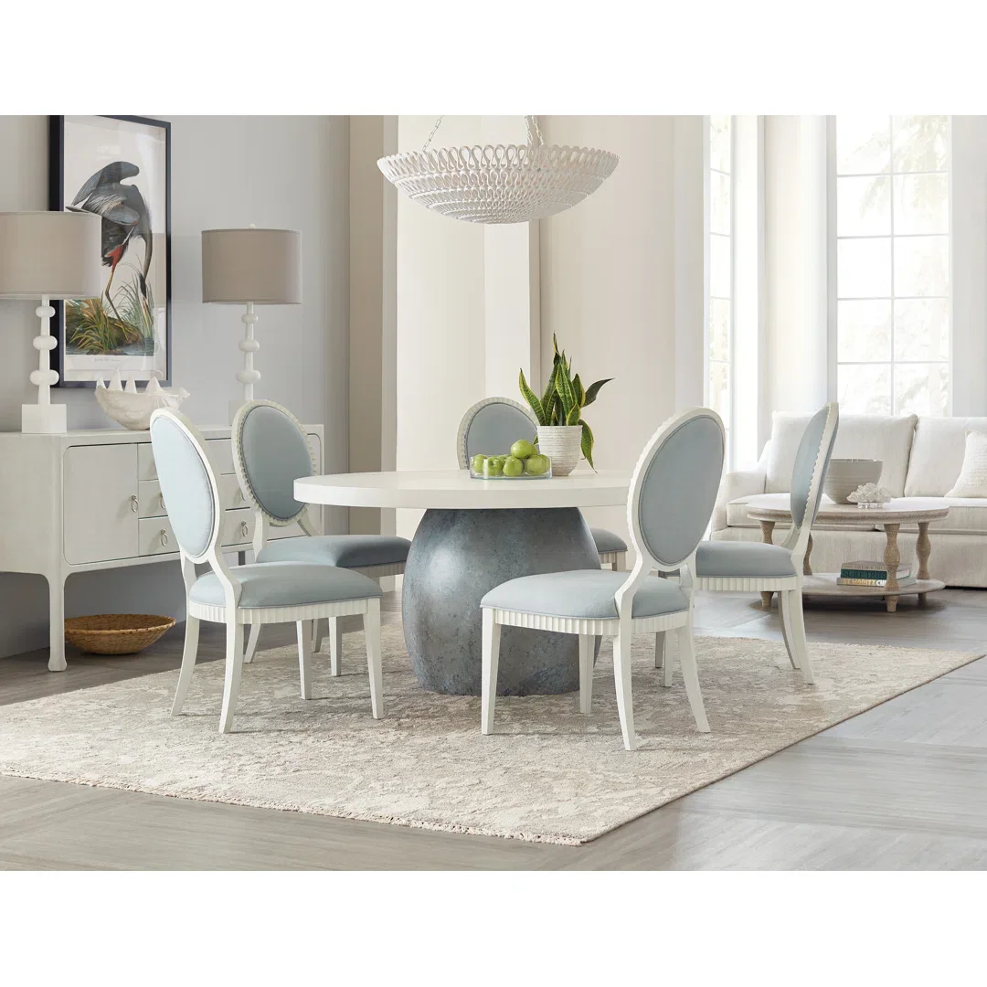 Serenity Upholstered Dining Chair, by Hooker Furniture, 21" width x 41" height x 25.25" depth View 8