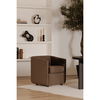 Jane Rolling Dining Chair Brown Velvet thumbnail 8