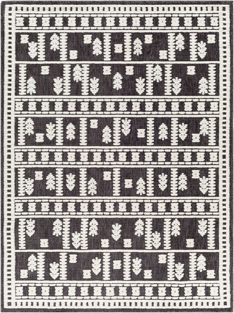 Lyna Machine Woven Rug, by Surya, 1'4.54" length x 1'4.54" width