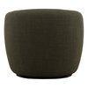 Millbrook Swivel Chair Green, Accent Chair by Dovetail, 33" width x 29.5" height x 35.6" depth thumbnail 4