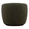 Millbrook Swivel Chair Green, Accent Chair by Dovetail, 33.07" width x 29.5" height x 35.6" depth thumbnail 4