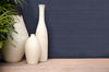 Petite Sisal Grasscloth Blue Wallpaper thumbnail 2