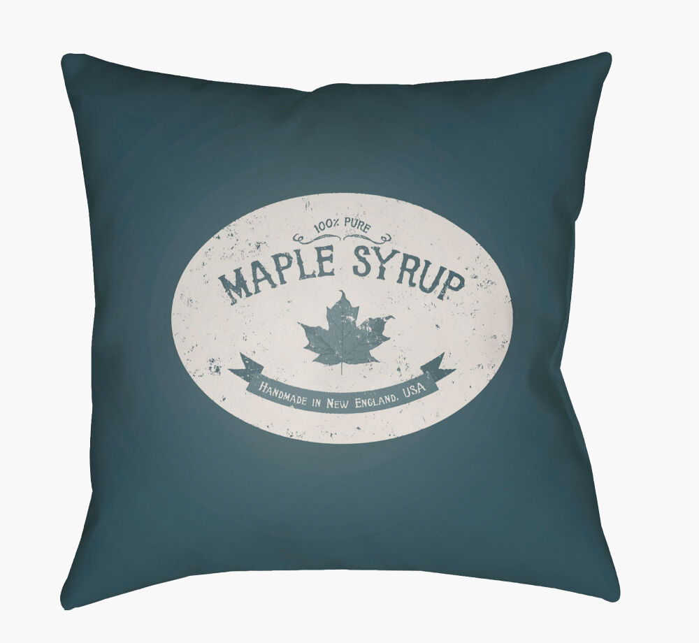 Maple Syrup Accent Pillow, Decorative Pillow by Surya, 18" length x 18" width