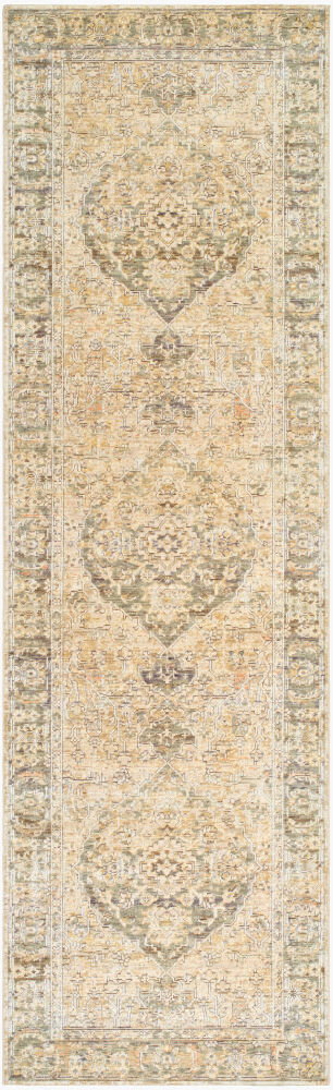 Renaissance Handmade Rug, by Surya, 9'10.11" length x 2'11.04" width
