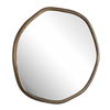Ambrose Indoor-Outdoor Round Mirror, by Uttermost, 39" width x 39" height x 1" depth thumbnail 2