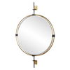 Guardrail Round Mirror, by Uttermost, 31" width x 47.75" height x 3.75" depth thumbnail 5
