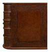 Barnes Leather Book Side Table, by Sarreid, 2' length x 10" width x 2' height thumbnail 6
