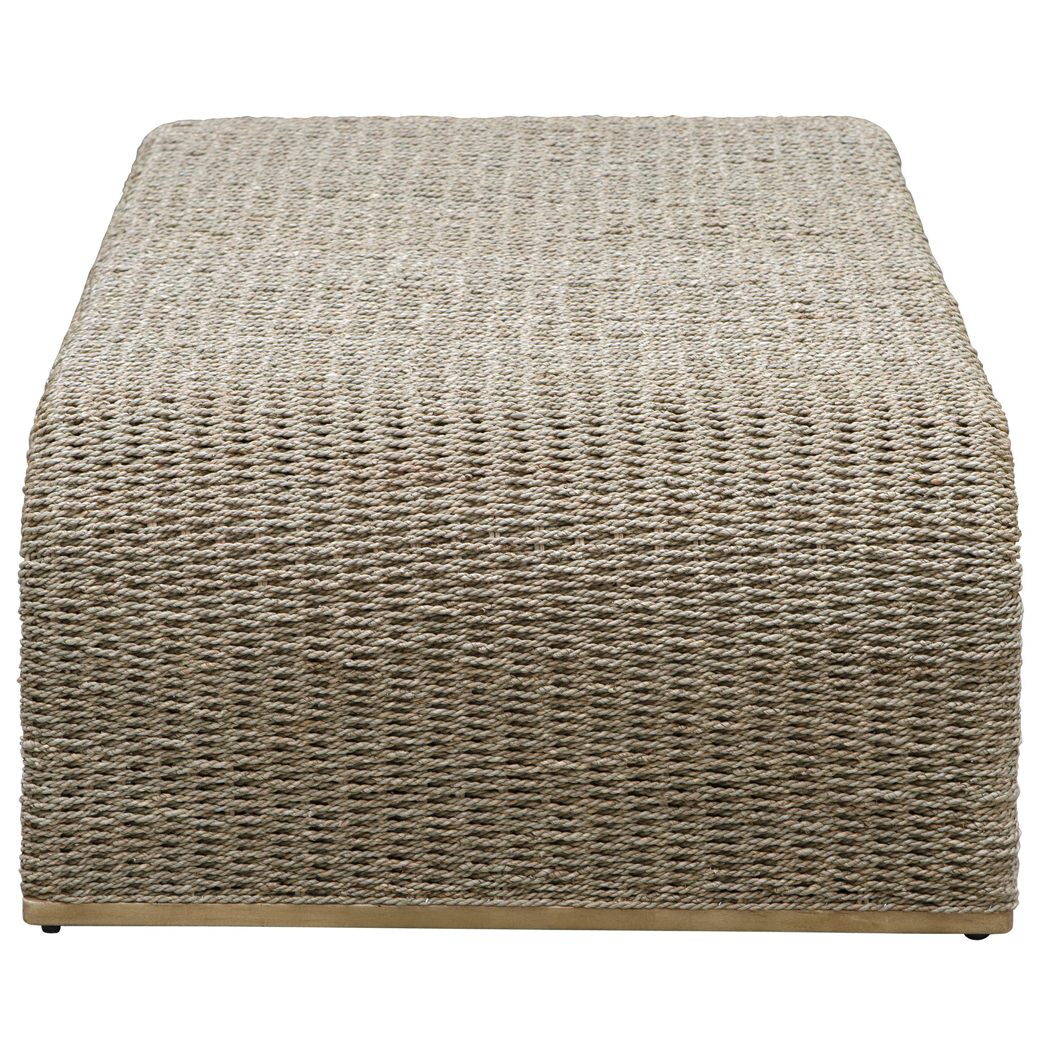 Calabria Woven Seagrass Coffee Table large image 