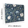 Aster Navy Wallpaper thumbnail 6