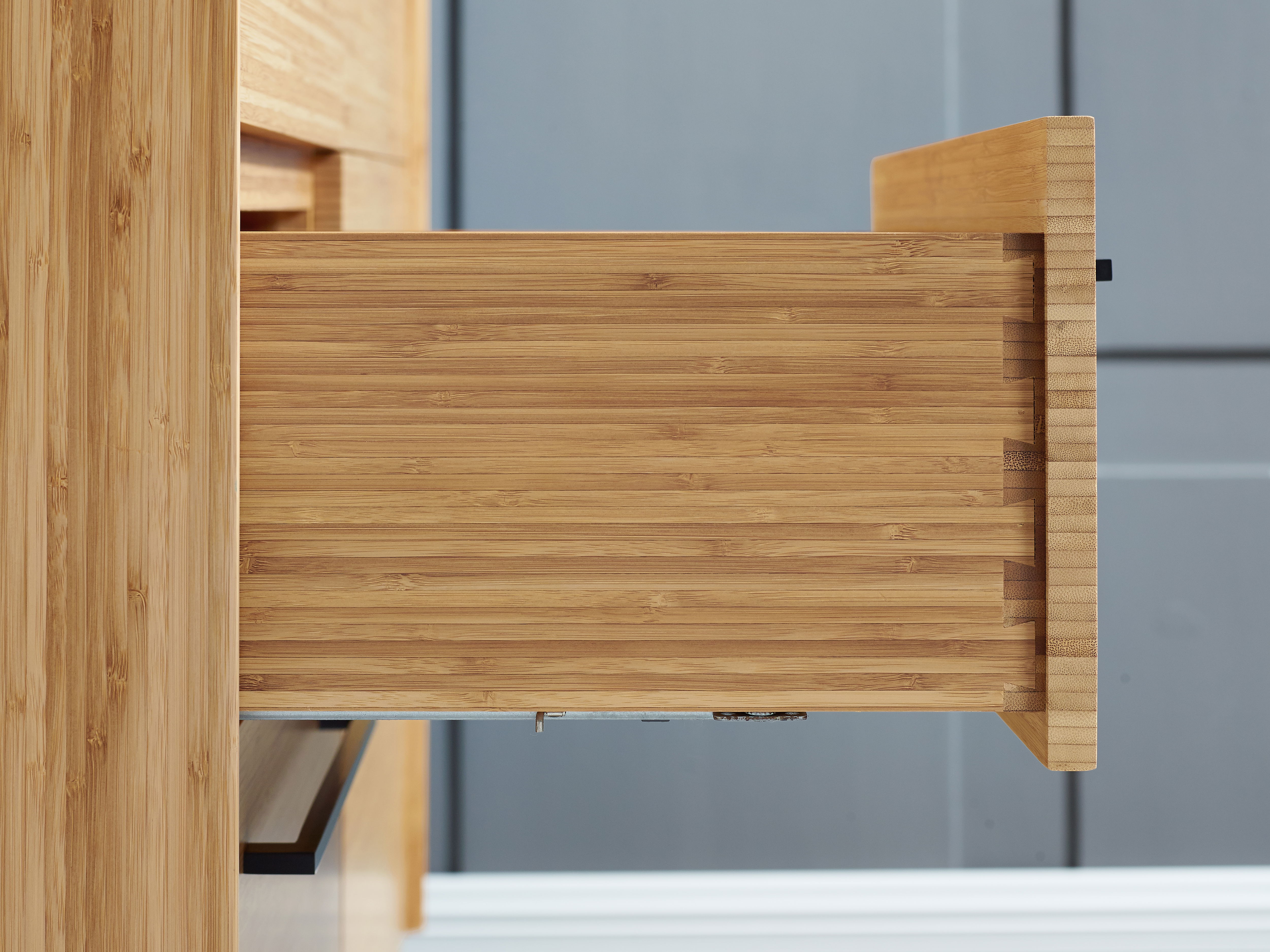 Sienna Six Drawer Double Dresser, Caramelized, by Greenington, 18.5" length x 52.5" width x 35.5" height View 9